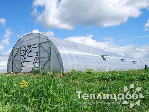 Теплица Фермер-7,5 промышленная длиной от 4,2 м., под сотовый поликарбонат (разборная)